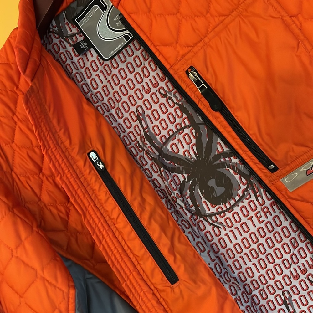 SPYDER Glissade Hybrid Insulator Team Venom Jacket - Picture 4 of 16